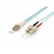 Equip 255316 cable de fibra optica 10 m LC SC OM3 Turquesa